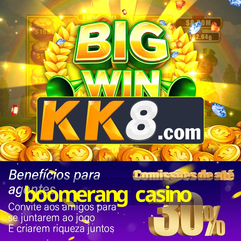 boomerang casino verification